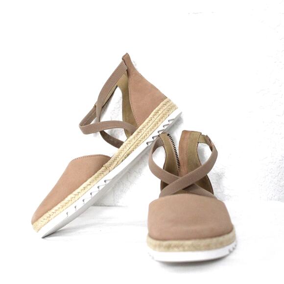 Eileen Fisher Bisa Espadrille Flat Size 9.5 NIB